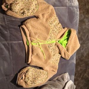 For love and lemons Cropped pullover hoodie